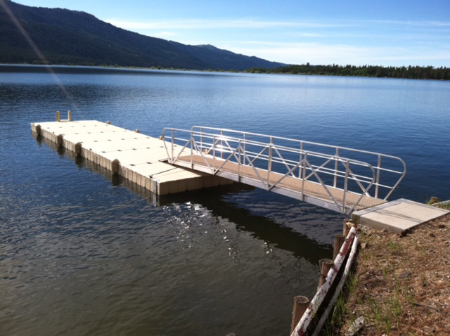EZ Dock System in Cascade, Idaho