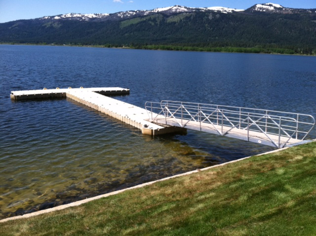 EZ Dock With End T in Cascade, Idaho